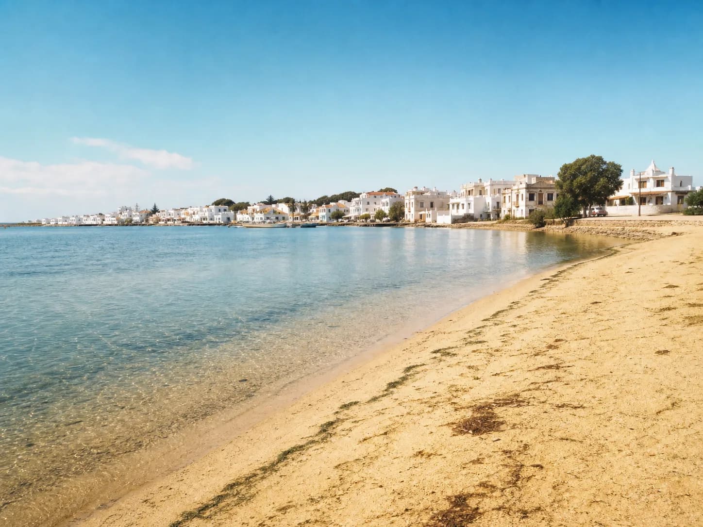 Praia da ria na Fuseta