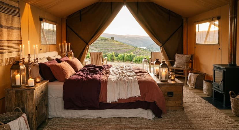 Glamping nas Vinhas